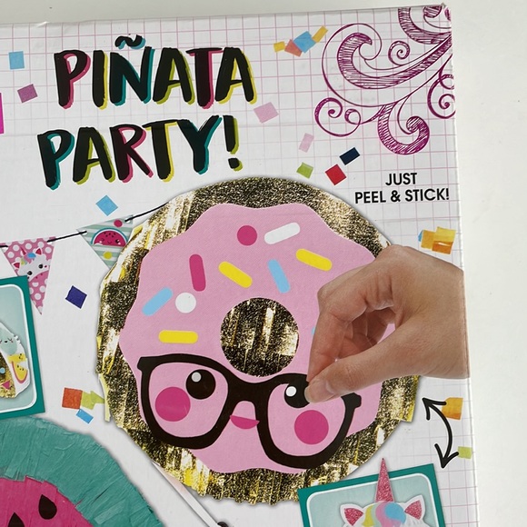 Alex D.I.Y. Piñata Party Make It Yourself Peel & Stick Craft - Ages 6+ - Picture 3 of 6